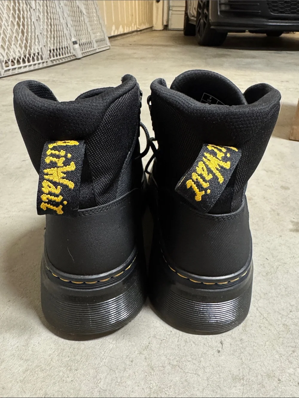 Dr. Martens Black Boury Utility Boots